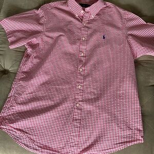 Polo Ralph Lauren button down short sleeve shirt